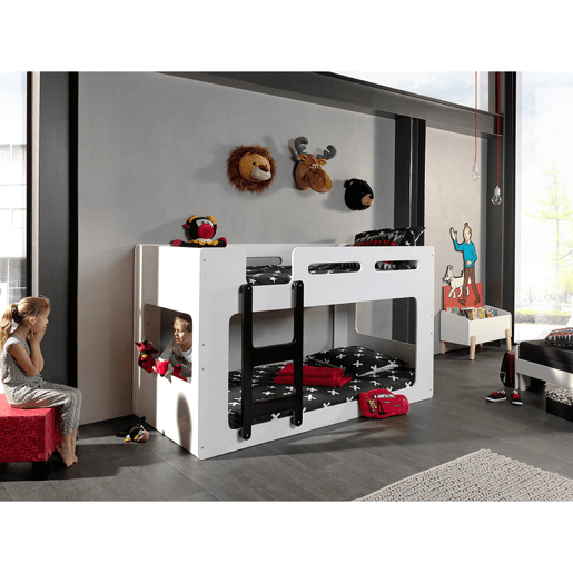 Beliche 90x200 estrado incluído Vipack Luca Branco
