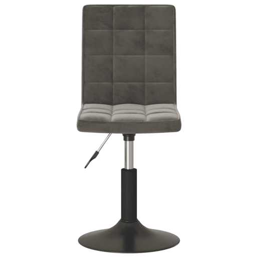 vidaXL Cadeiras de jantar giratórias 6 pcs veludo cinzento-escuro vidaXL Cadeiras de jantar giratórias 6 pcs veludo cinzento-escuro
