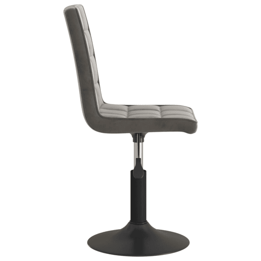 vidaXL Cadeiras de jantar giratórias 6 pcs veludo cinzento-escuro vidaXL Cadeiras de jantar giratórias 6 pcs veludo cinzento-escuro