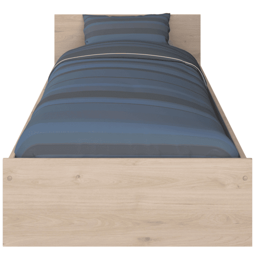 Cama de criança em carvalho Jackson 90x190 cm Quarto moderno para jovens Cama de criança em carvalho Jackson 90x190 cm Quarto moderno para jovens