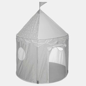 Tenda Infantil Enrolável e Portátil Diam, Cinza, 100x135 cm, Fabricada em Poliéster