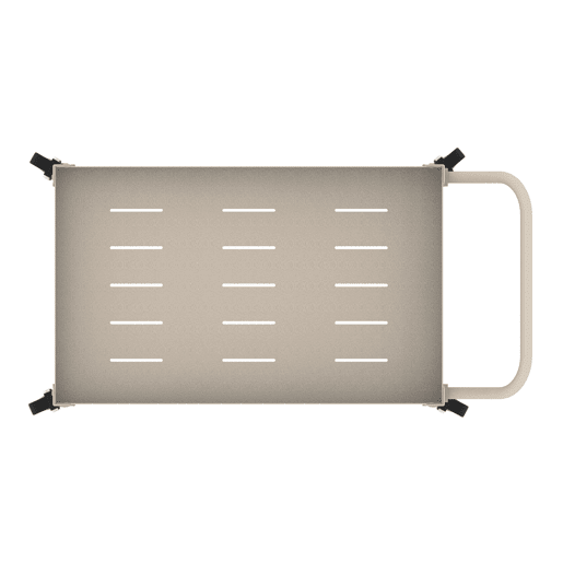 Carrinho de servir para exterior Aço Bard 72x77x38 cm Champanhe casa.pro