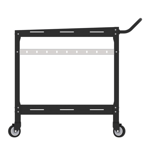 Carrinho de servir para exterior Aço Bard 72x77x38 cm Preto casa.pro