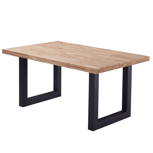 Pacote de mesa alta estilo industrial em carvalho e preto com 4 cadeiras estilo nórdico em branco e carvalho nórdico Pacote de mesa alta estilo industrial em carvalho e preto com 4 cadeiras estilo nórdico em branco e carvalho nórdico