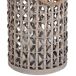 Farol de bambú y madera con recipiente de cristal para vela Farol de bambú y madera con recipiente de cristal para vela Marrón