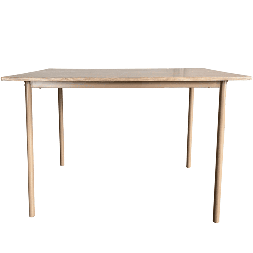 Mesa Fixa e 4 Cadeiras Sala de Estar Sala de Jantar Vex Carvalho Claro e Madeira Champanhe 110x76x70 cm Mesa Fixa e 4 Cadeiras Sala de Estar Sala de Jantar Vex Carvalho Claro e Madeira Champanhe 110x76x70 cm