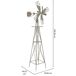 Figura decoración molino Figura decoración molino Gris