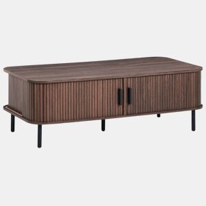 Mesa de centro BRADLEY Castanho escuro