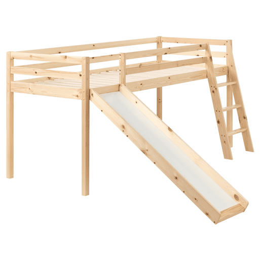 Beliani Cama de meia altura Pinho STAPLE