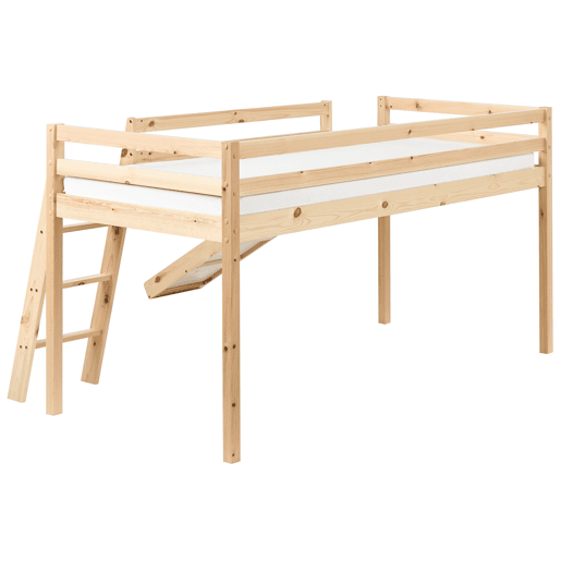 Beliani Cama de meia altura Pinho STAPLE