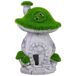 Figura decoración de metal seta Figura decoración de metal seta Verde