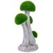 Figura decoración de metal setas Figura decoración de metal setas Verde
