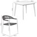 Conjunto de mesa y 4 sillas Conjunto de mesa y 4 sillas Multicolor