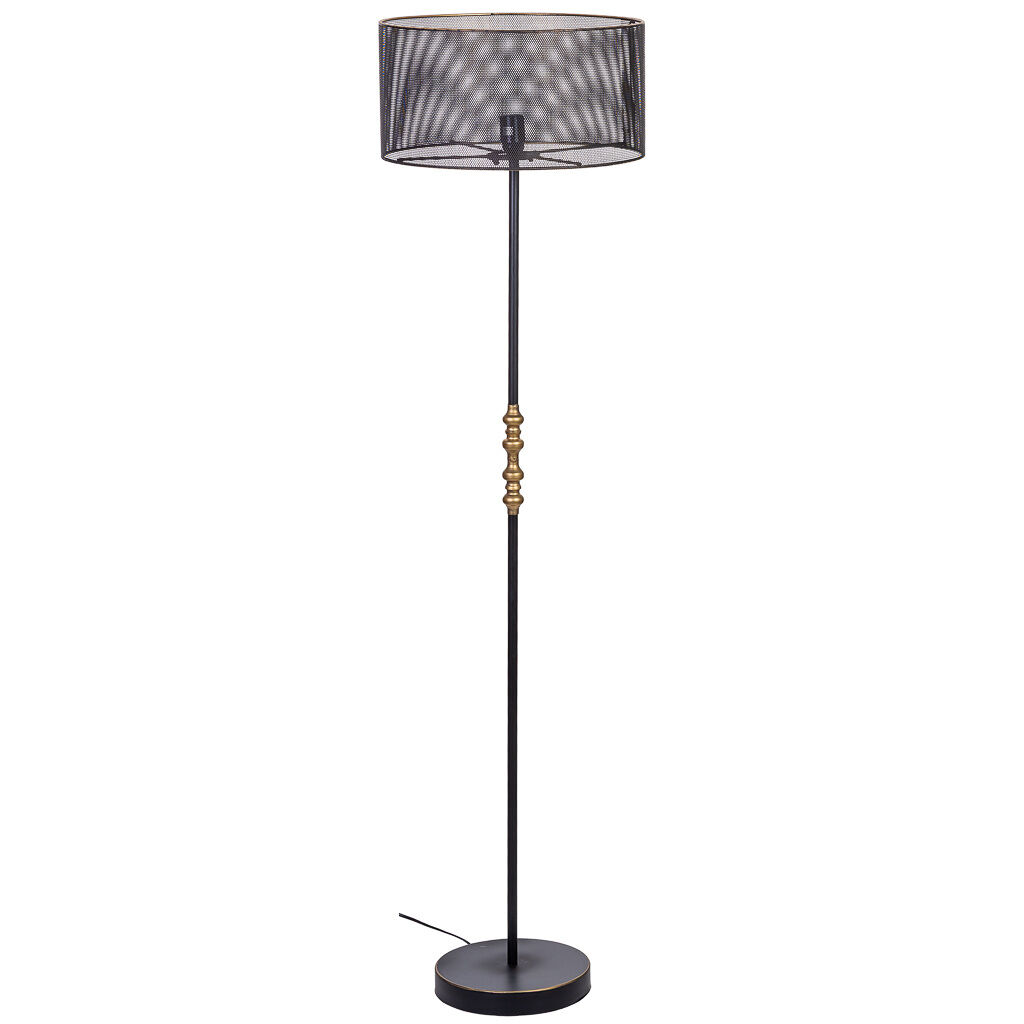 Lámpara de pie de metal