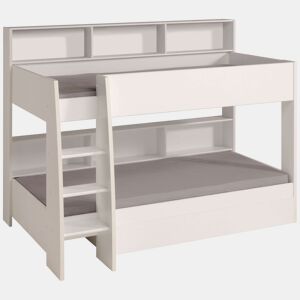 Beliche Infantil Mouse 90x200 cm Quarto Jovem em branco fosco