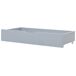 Beliani Conjunto de 2 cajones de cama Madera de pino CRONAT Beliani Conjunto de 2 cajones de cama Madera de pino CRONAT Gris