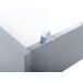 Beliani Conjunto de 2 cajones de cama Madera de pino CRONAT Beliani Conjunto de 2 cajones de cama Madera de pino CRONAT Gris