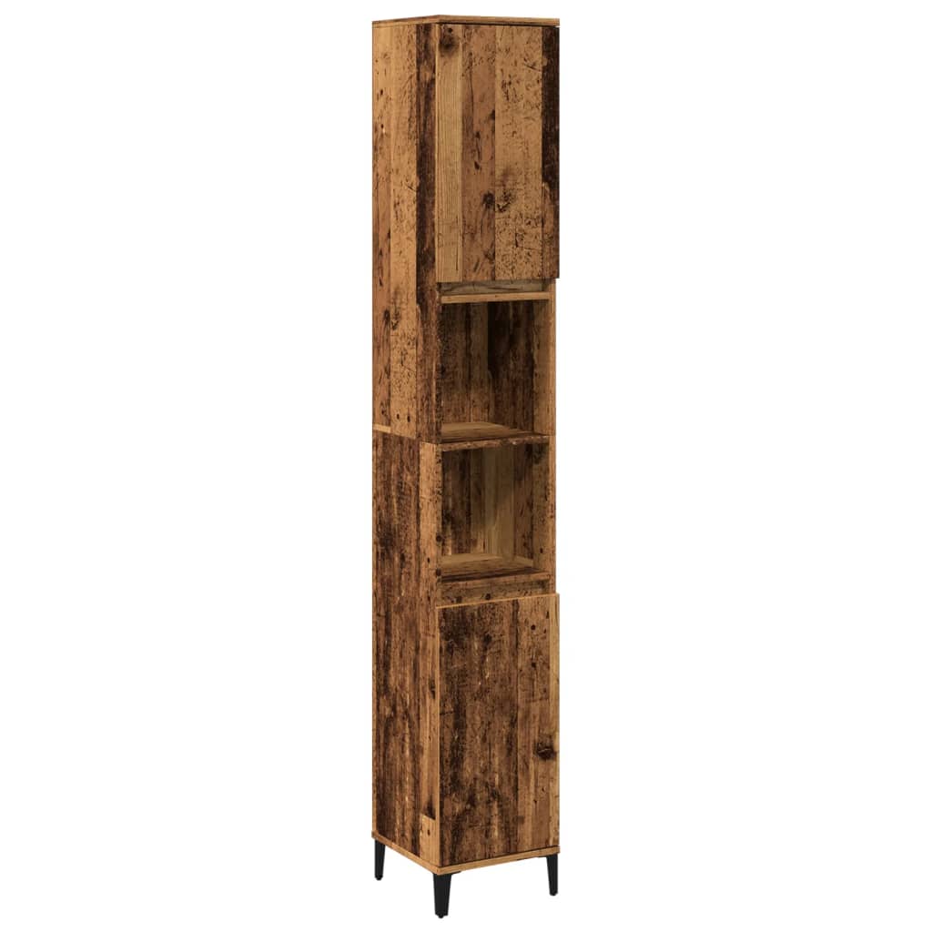Armario De Baño 30 Madera