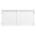 Beliani Conjunto de 2 cajones de cama Madera de pino CRONAT Beliani Conjunto de 2 cajones de cama Madera de pino CRONAT Blanco
