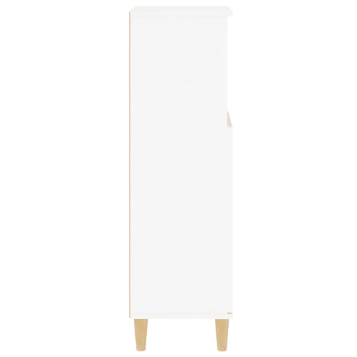vidaXL Armário casa de banho 30x30x100 cm derivados de madeira branco vidaXL Armário casa de banho 30x30x100 cm derivados de madeira branco