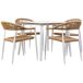 Conjunto de mesa y 4 sillas Conjunto de mesa y 4 sillas Beige