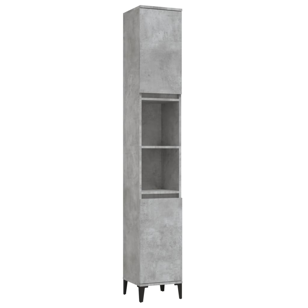 Armario De Baño 30 Gris