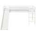 Beliani Cama de media altura Madera de pino STAPLE 227x208 Beliani Cama de media altura Madera de pino STAPLE 227x208 Blanco