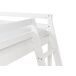 Beliani Cama de media altura Madera de pino STAPLE 227x208 Beliani Cama de media altura Madera de pino STAPLE 227x208 Blanco