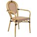Conjunto de mesa y 2 sillas Conjunto de mesa y 2 sillas Marrón