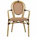Conjunto de mesa y 2 sillas Conjunto de mesa y 2 sillas Marrón