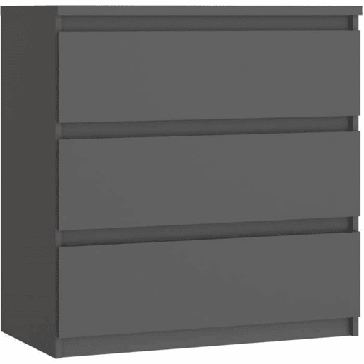 Cómoda CHELSEA Cinzento Antracite 77,2 x 42,2 x 79,9 cm