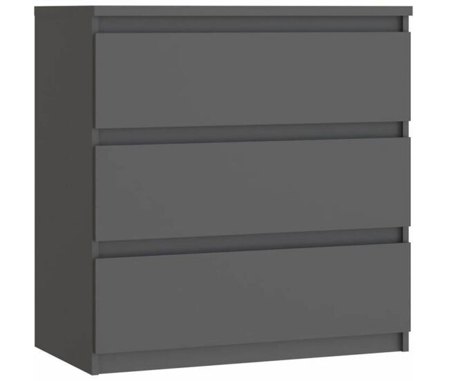 Cómoda CHELSEA Gris Antracita 77,2 x 42,2 x 79,9 cm