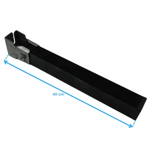 Conjunto de 6 pernas quadradas de metal de 40 cm com grampo para base de cama de tubo de 30x30 mm Conjunto de 6 pernas quadradas de metal de 40 cm com grampo para base de cama de tubo de 30x30 mm