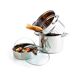 Batería de cocina 4 piezas Gastro Fresh Quid Batería de cocina 4 piezas Gastro Fresh Quid Multicolor