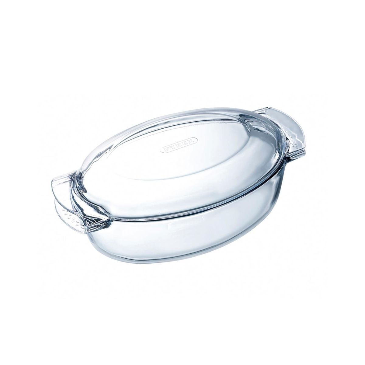 Cazuela ovalada Classic Vidrio Pyrex con tapa