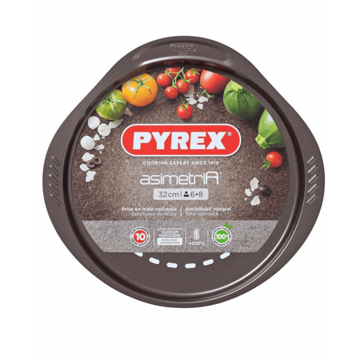 Molde para Pizza Pyrex Castanho Preto Metal