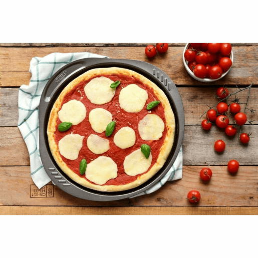 Molde para Pizza Pyrex Castanho Preto Metal