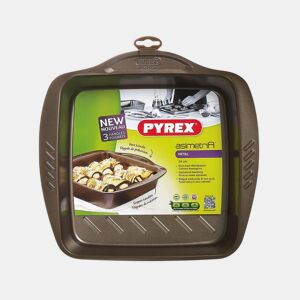 Travessa para o Forno Pyrex Castanho Metal