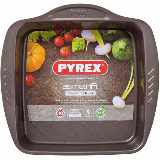 Travessa para o Forno Pyrex Castanho Metal