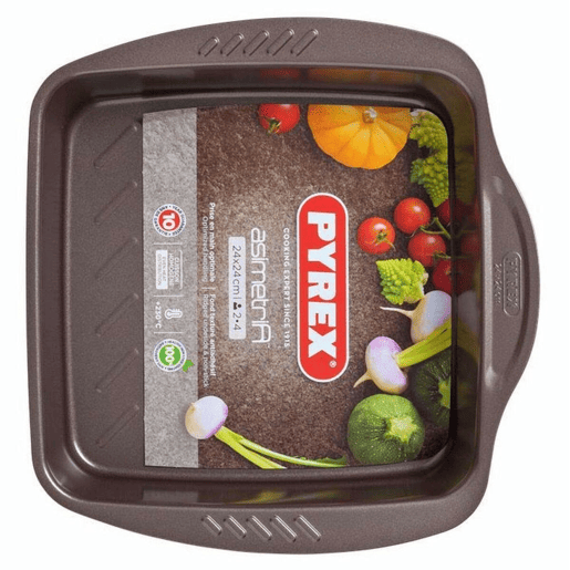 Travessa para o Forno Pyrex Castanho Metal