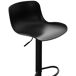 Taburete de bar x1 regulable en altura y asiento giratorio Taburete de bar x1 regulable en altura y asiento giratorio Gris