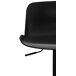 Taburete de bar x1 regulable en altura y asiento giratorio Taburete de bar x1 regulable en altura y asiento giratorio Gris
