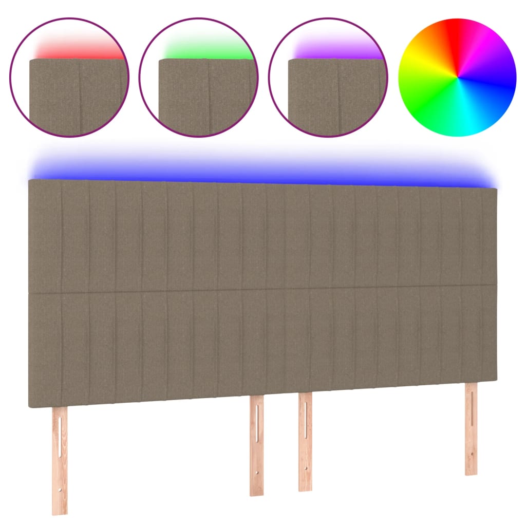 Cabecero Con Led 200 Topo