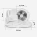 Cortafiambres Velocidades W | UNIVERSALBLUE Cortafiambres Velocidades W | UNIVERSALBLUE Blanco