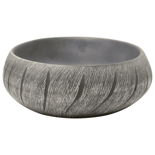 vidaXL Lavatório de bancada oval 59x40x15 cm cerâmica preto e cinza vidaXL Lavatório de bancada oval 59x40x15 cm cerâmica preto e cinza