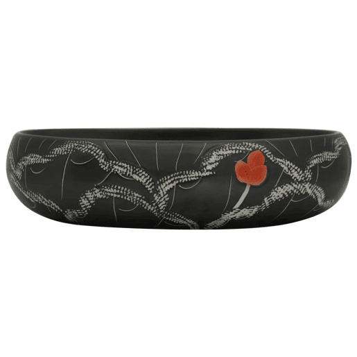vidaXL Lavatório de bancada oval 59x40x15 cm cerâmica preto vidaXL Lavatório de bancada oval 59x40x15 cm cerâmica preto