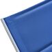 Lote de 2 tumbonas y mesa auxiliar BARBADOS de textileno y aluminio Lote de 2 tumbonas y mesa auxiliar BARBADOS de textileno y aluminio Azul