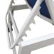 Lote de 2 tumbonas y mesa auxiliar BARBADOS de textileno y aluminio Lote de 2 tumbonas y mesa auxiliar BARBADOS de textileno y aluminio Azul
