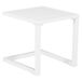 Lote de 2 tumbonas y mesa auxiliar BARBADOS de textileno y aluminio Lote de 2 tumbonas y mesa auxiliar BARBADOS de textileno y aluminio Azul