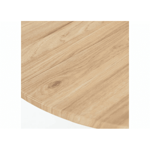 Fontana KD 80cm Carvalho + CALIFORNIA KD BEGE GIRATÓRIA Um conjunto de mesa de jantar de estilo moderno e 2 cadeiras giratórias